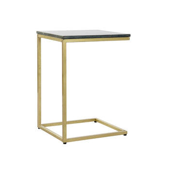 DKD Home Beistelltisch mit Marmorplatte und goldenem Eisenrahmen - homely Family Shop