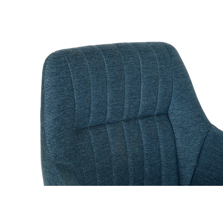 Nahaufnahme blauer Stuhl mit Textur von DKD Home Decor - homely Family Shop