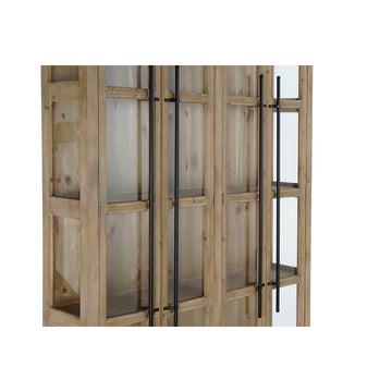 DKD Home Kristall Tanne Displayständer mit Glas und Holz - homely Family Shop