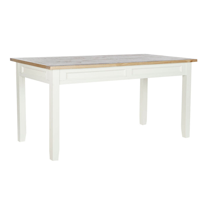 Eleganter DKD Esstisch aus Paulownia-Holz in Braun und Beige - homely Family Shop
