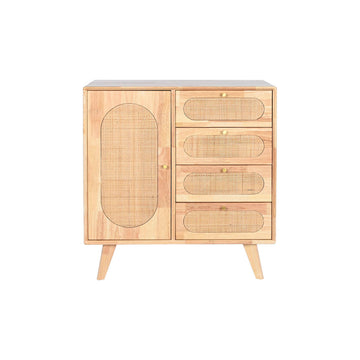 DKD Anrichte aus Kautschukholz mit Rattan Details - homely Family Shop