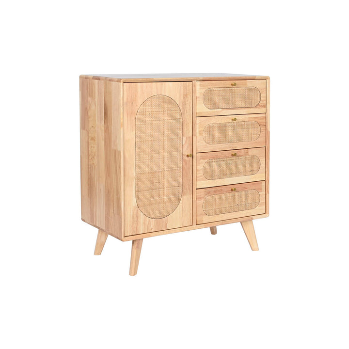DKD Home Anrichte aus Kautschukholz mit Schubladen und natürlichem Finish - homely Family Shop