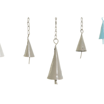 DKD Home Decor: Baum-Deko zum Aufhängen in Weiß, Beige, Grau und Rosa mit Ketten.