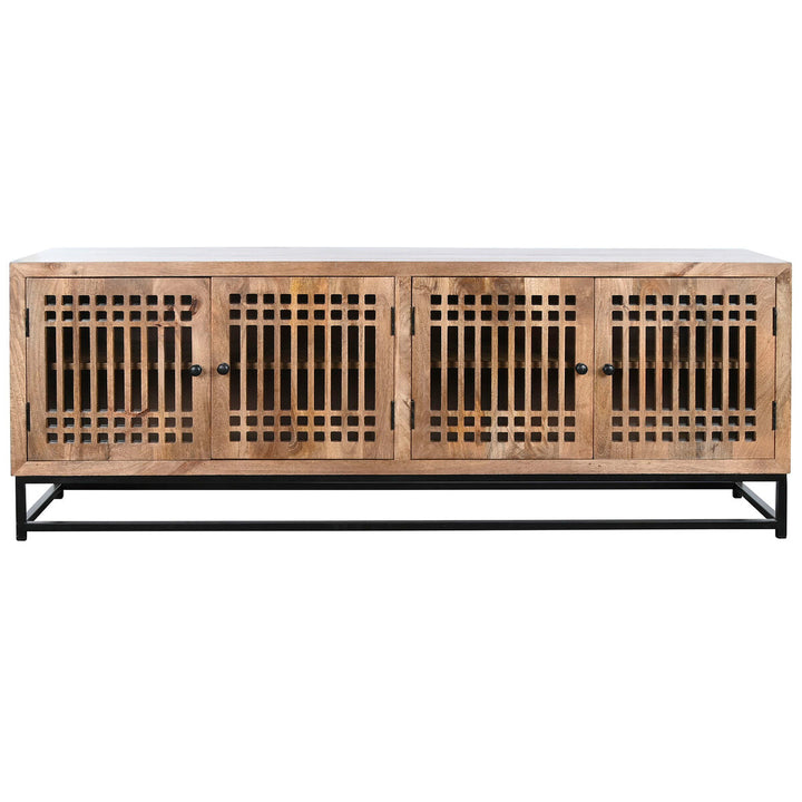 DKD Home Decor Anrichte aus Mango-Holz mit Kristall-Design - homely Family Shop