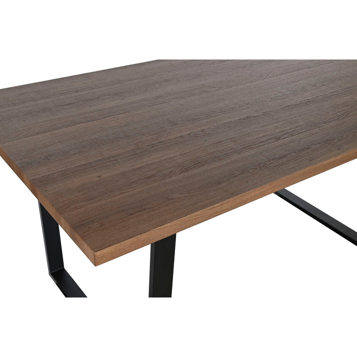Home ESPRIT Esstisch mit braunem Holz und schwarzen Beinen - homely Family Shop