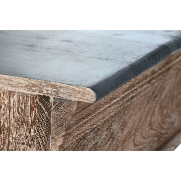 Detail Barmöbel: Braun-schwarz, natürliche Holzmaserung - homely Family Shop