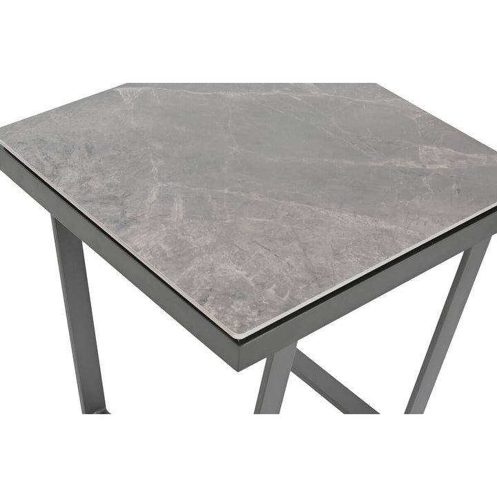 Grauer Home ESPRIT Beistelltisch mit Metall Gestell - homely Family Shop