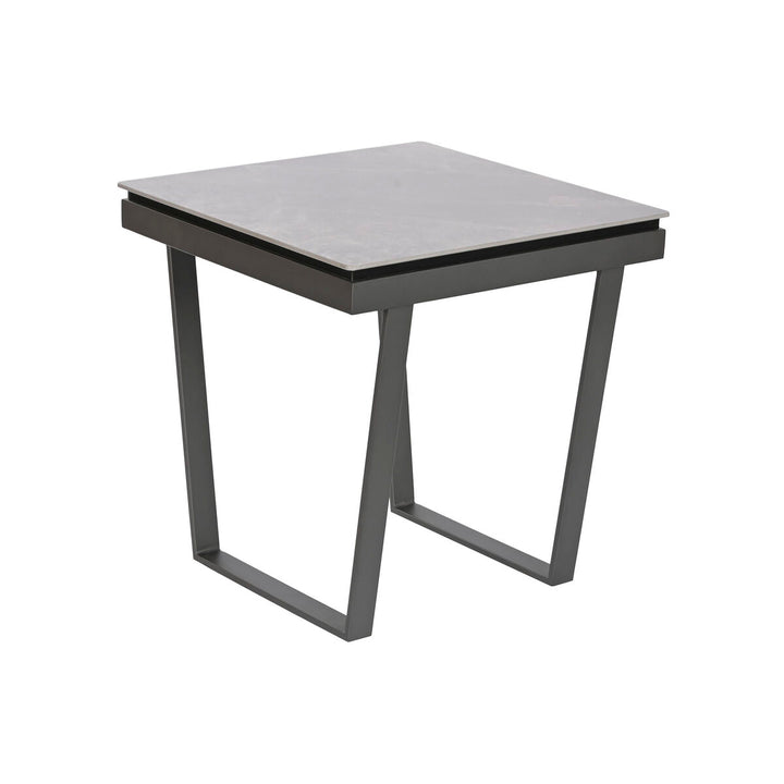 Grauer Home ESPRIT Beistelltisch mit Metallgestell - homely Family Shop