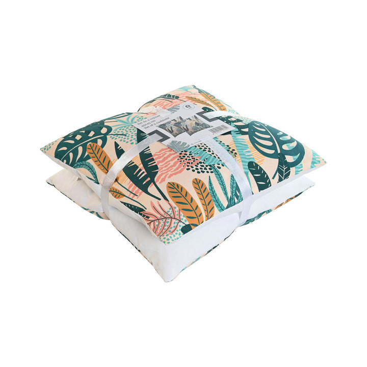 Home ESPRIT Kissen-Set mit Dschungel-Muster. 2 Kissen mit tropischen Blätter Motiven.