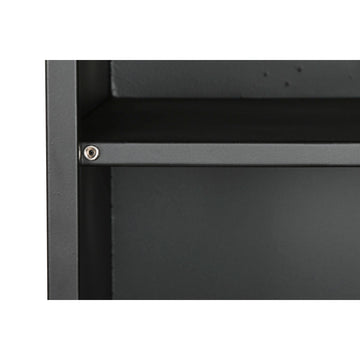 Detailaufnahme: Schwarzes Metallregal ESPRIT, Regal Home-Qualität - homely Family Shop