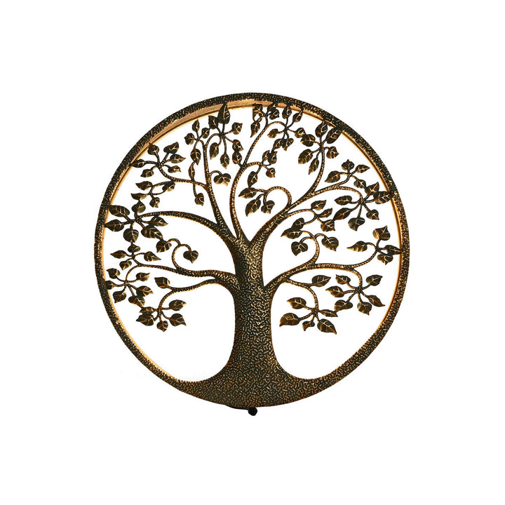 Goldene Baum Wandleuchte aus Metall für Zuhause - homely Family Shop