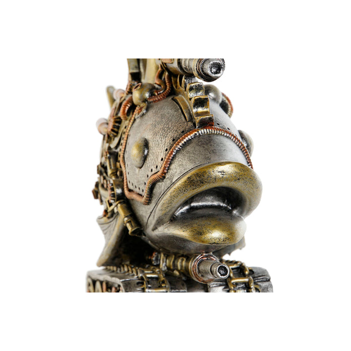Graue ESPRIT Deko-Figur Fisch mit Zahnrad-Details - homely Family Shop