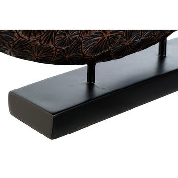 Braune ESPRIT Home Deko-Figur mit schwarzem Sockel - homely Family Shop