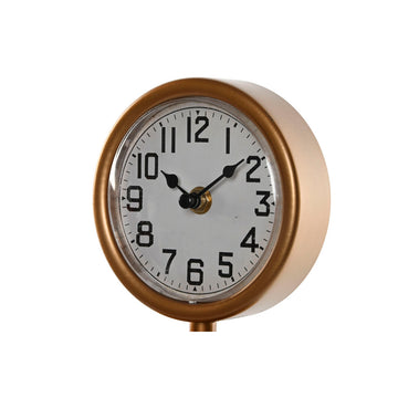 Bordur Home ESPRIT Tischuhr im Vintage-Stil mit buntem Metallrahmen.