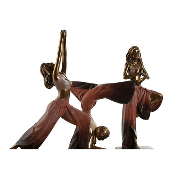 Rosa gold Deko-Figur Home ESPRIT: Yoga Figuren im Scandi Stil. Elegante Heimdeko.