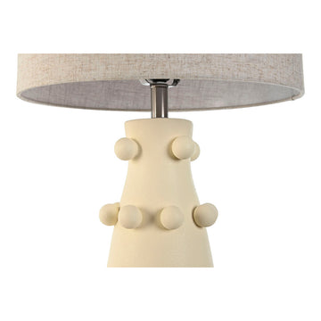 Home ESPRIT Tischlampe aus Steingut in Creme mit Kugeln - homely Family Shop