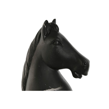 Schwarze Deko-Figur von ESPRIT, Pferde-Skulptur für Zuhause, 13 x 13 x 33 cm.