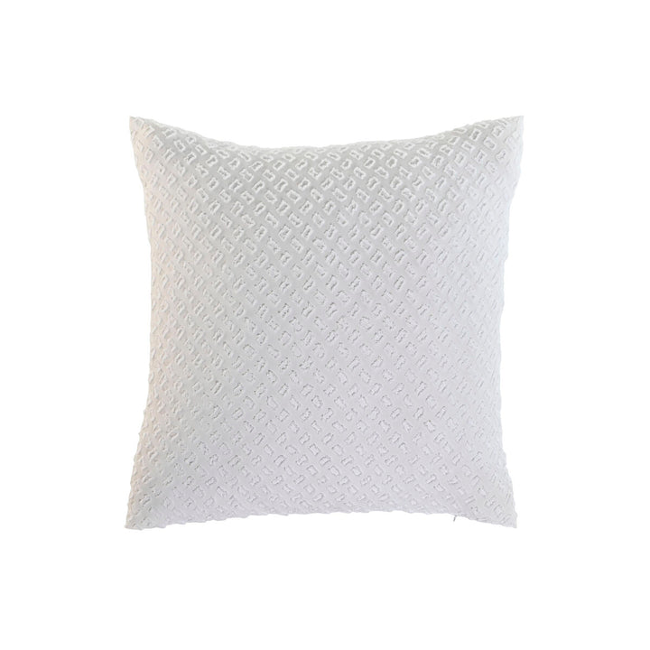 Weißes ESPRIT Home Kissen mit geometrischem Muster, 60x60 cm. Dekokissen.