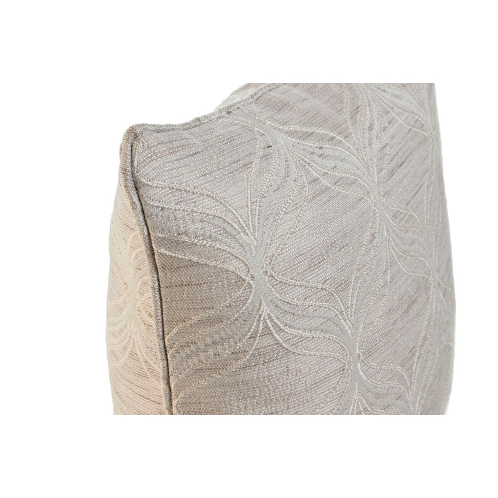 Beige Home ESPRIT Kissen, 45x45 cm, mit filigranem Blattmuster.