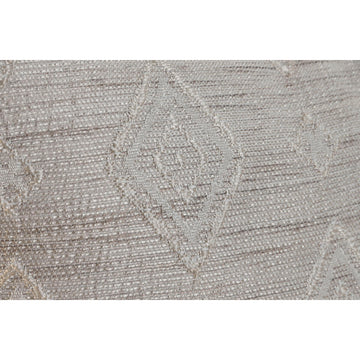 Beige Esprit Home Kissen mit gewebter Textur und dezentem Rautenmuster.