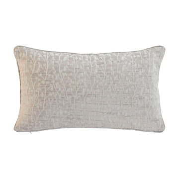 Beige Esprit Home Kissen, 30x50 cm, mit zartem Zweigmuster für dekoratives Wohnambiente.
