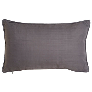 Graues ESPRIT Home Kissen mit dezentem Muster und rechteckiger Form.