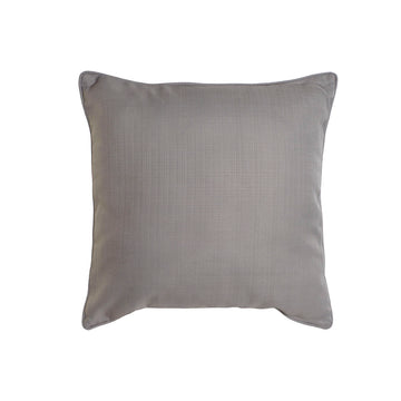 Gedrucktes Esprit Home Kissen, 45x45 cm. Grau, gewebter Stoff und Paspelierung.