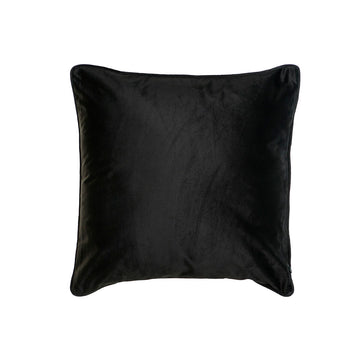 Schwarzes ESPRIT Home Kissen, quadratisch, chic und gedruckt, 45x45cm.