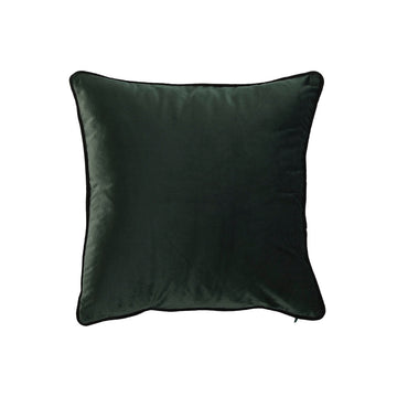 Grünes ESPRIT Kissen mit schwarzer Paspelierung. Quadratisches Home Kissen.
