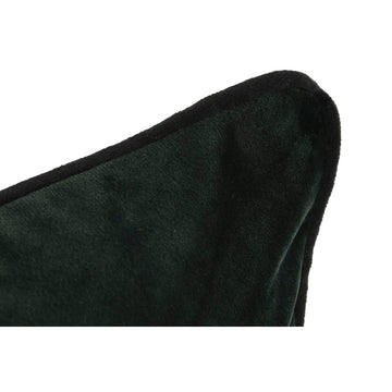 Nahaufnahme: Grünes Kissen Home ESPRIT (50x15x30cm) mit dunkler Umrandung.