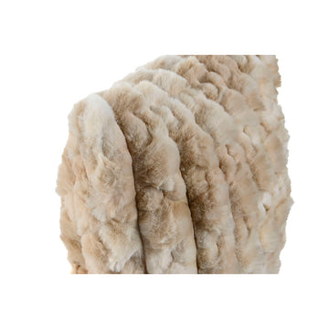Beige ESPRIT Home Kissen mit weicher Textur. Dekokissen mit flauschiger Optik.