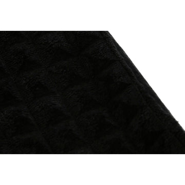 Schwarze ESPRIT Home Decke mit weicher, strukturierter Oberfläche. Gemütliche Decke.