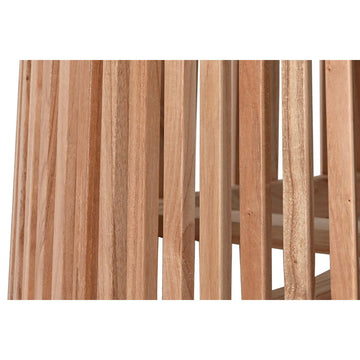 Detailansicht Esstisch aus Mindiholz mit Holzlatten - homely Family Shop