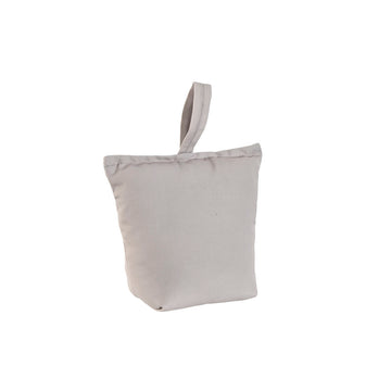 Sandfarbener Home ESPRIT Türstopper mit Schlaufe. Praktischer Türhalter.