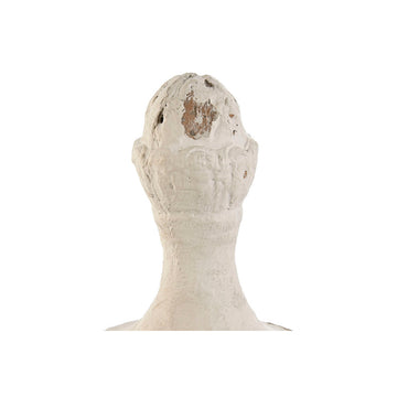 Detailaufnahme: Weiße Deko-Figur Home ESPRIT mit Decapé-Finish und rustikalem Charme.