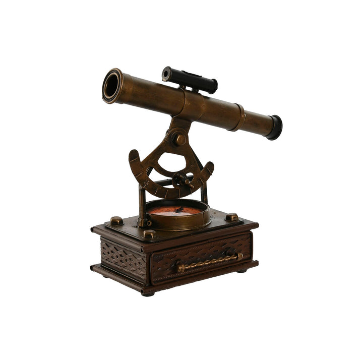 Vintage Deko-Figur Teleskop in Braun und Bronze - homely Family Shop
