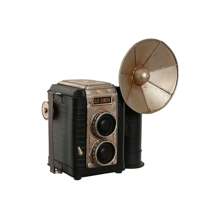 Vintage Deko-Figur Fotokamera, schwarz und silberfarben - homely Family Shop