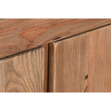 Nahaufnahme der braunen Anrichte Home ESPRIT mit Holzdetails - homely Family Shop