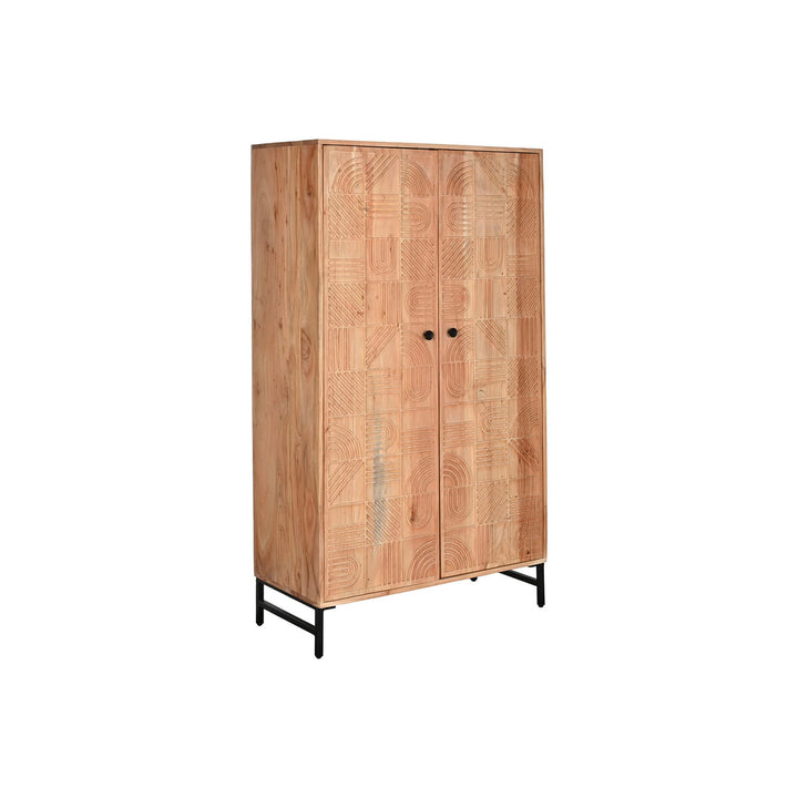 Braune Home ESPRIT Anrichte mit geometrischen Verzierungen - homely Family Shop