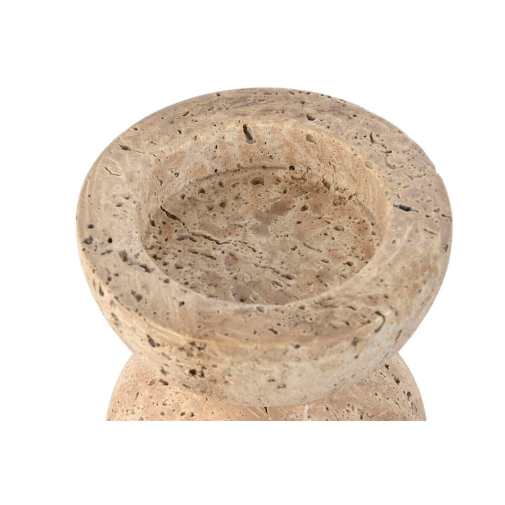 Beige Esprit Home Kerzenschale aus Magnesium mit strukturierter Oberfläche.
