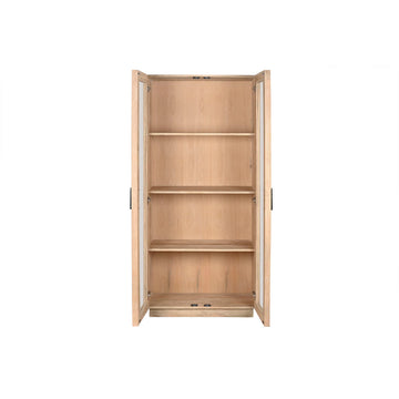 ESPRIT Displayständer aus Mango-Holz mit Glas für Zuhause - homely Family Shop