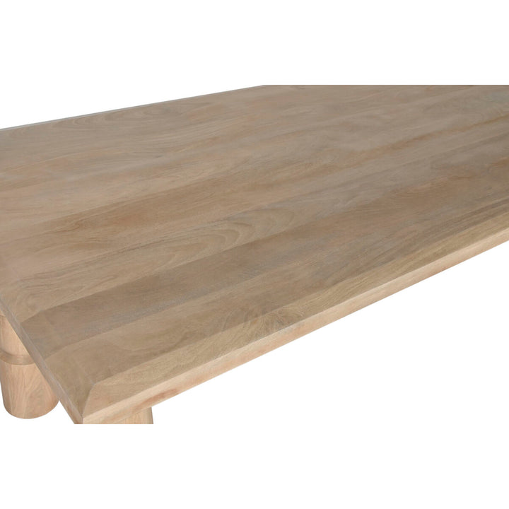 Nahaufnahme Esstisch aus Mango-Holz mit Maserung - homely Family Shop