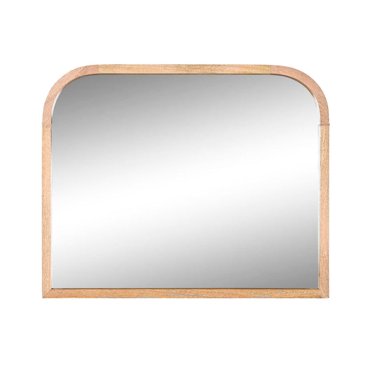 Urbaner Wandspiegel Home ESPRIT mit braunem Holzrahmen - homely Family Shop