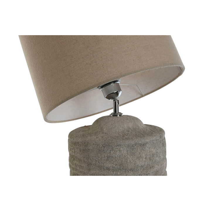 Graue Home ESPRIT Tischlampe mit Zementfuß und Lampenschirm - homely Family Shop