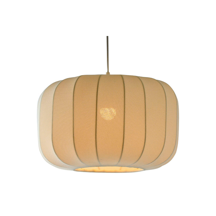 Weiße Metall Deckenlampe ESPRIT mit Stoffbezug - homely Family Shop
