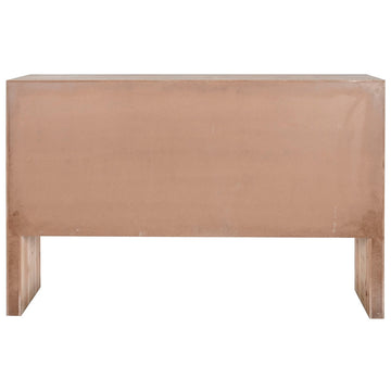 Rückansicht des Home ESPRIT Sideboards mit Holzoberfläche - homely Family Shop