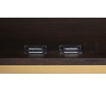 Detailaufnahme Anrichte ESPRIT mit Holz und Metall - homely Family Shop
