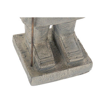Detailaufnahme graue ESPRIT Deko-Figur Krieger. Orientalischer Stil - homely Family Shop