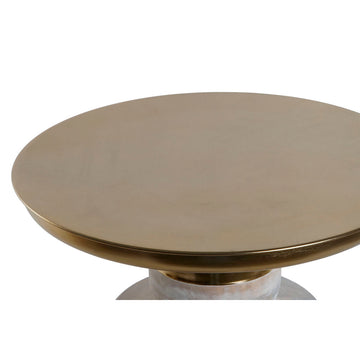 Home ESPRIT Beistelltisch mit goldener Platte und Holzfuß - homely Family Shop