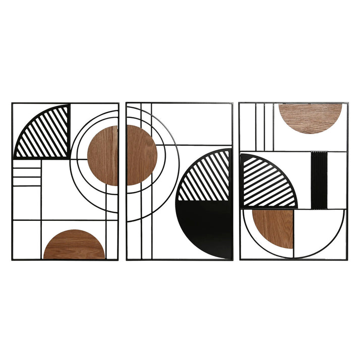 Esprit Wanddekoration mit geometrischen Formen und Holzdetails - homely Family Shop